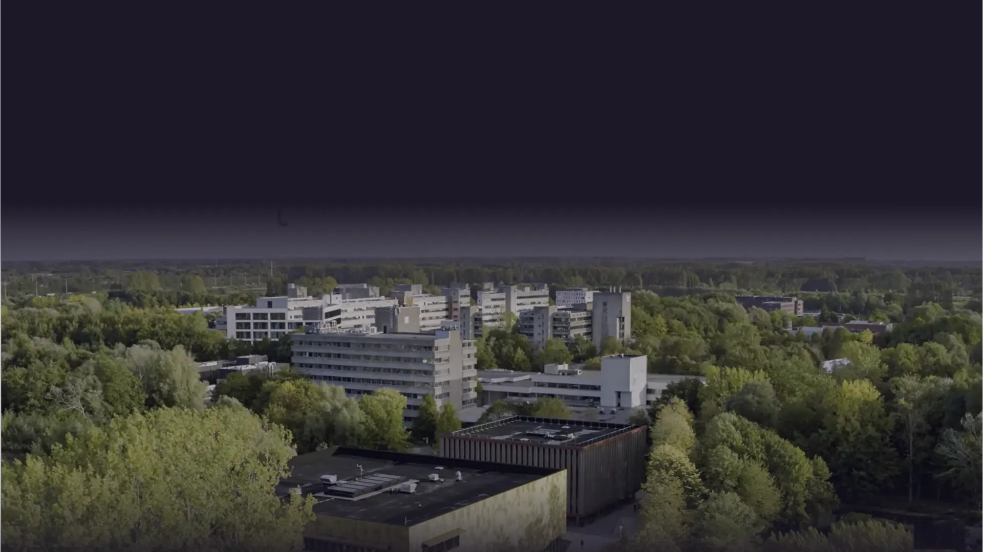 Science Park Antwerp seen from above